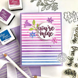 Hero Arts - Stencil Square - Stripe Stencil SA229