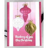 Hero Arts - Fancy Dies - Gold Trim Ornaments DF139