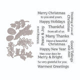 Hero Arts - Stamp & Cut XL - Winter Foliage DC304
