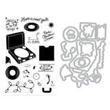Hero Arts Feeling Festive Stamp & Cut