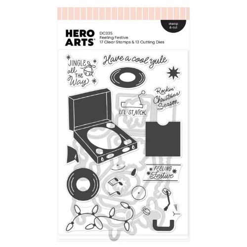 Hero Arts Feeling Festive Stamp & Cut