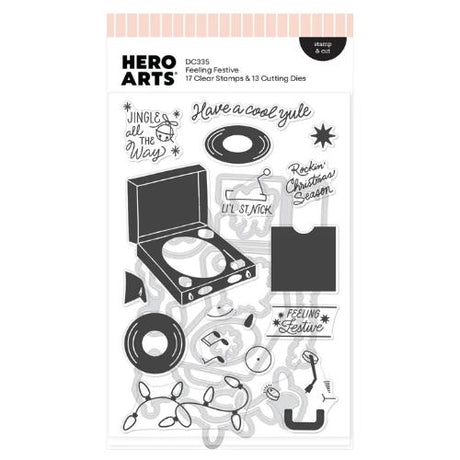 Hero Arts Feeling Festive Stamp & Cut