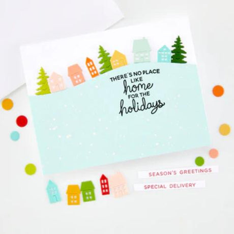 Hero Arts Very Merry Wishes Stamp & Cut