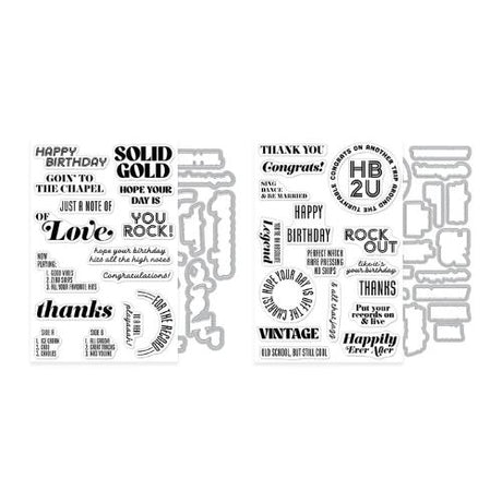 Hero Arts Vintage Vinyl Bundle - Postage as per Actual
