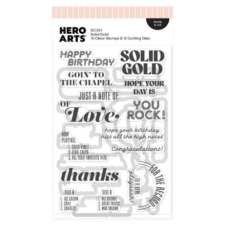 Hero Arts Vintage Vinyl Bundle - Postage as per Actual
