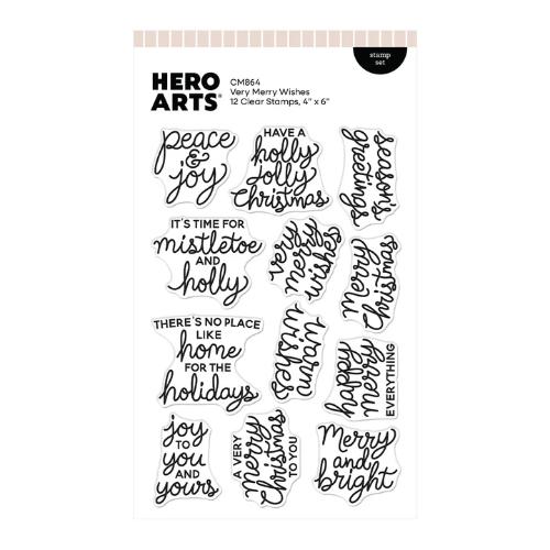 Hero Arts Home for the Holidays Want It All Bundle - Postage as per Actual