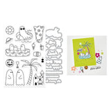 Hero Arts Beach Boos Stamp & Cut