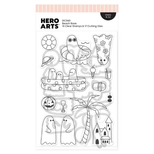 Hero Arts Beach Boos Stamp & Cut