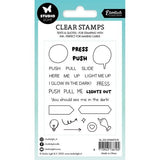 Studio Light Interactions Light Up Your Craft Essentials Clear Stamps