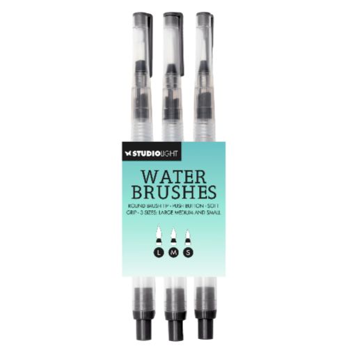 Studio Light Water Brushes Fine/Medium/Large Tip (3pcs)