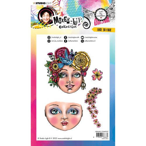 Art By Marlene Mixed-Up Collection Clear Stamp Face To Face