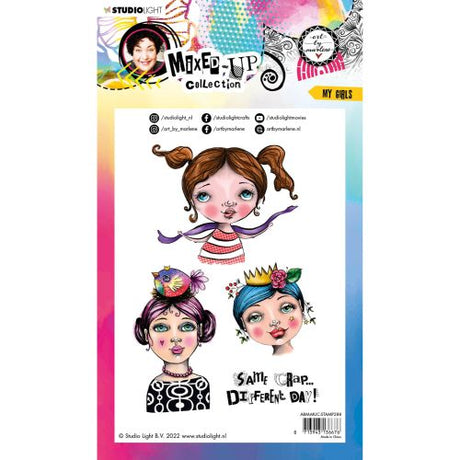 Art By Marlene Mixed-Up Collection Clear Stamp My Girls