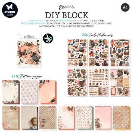 Studio Light Steampunk Dreams DIY Block