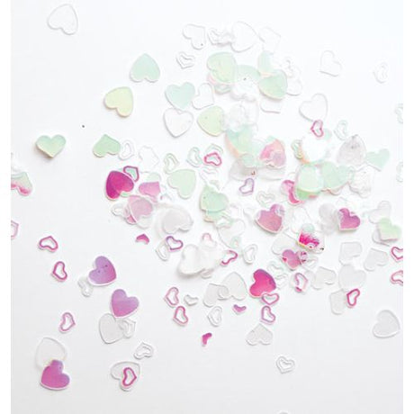 Studio Light Shaker Sequins Hearts (6pcs)