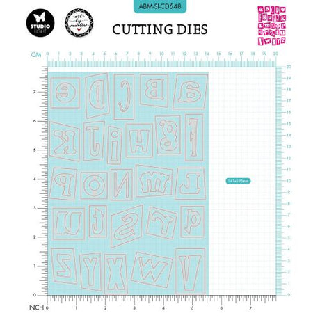 Art By Marlene Cutting Dies Alphabet