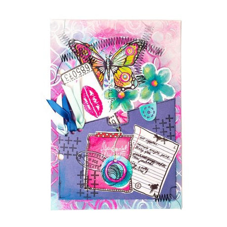 Art By Marlene Clear Stamp One-Way Ticket