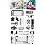 Art By Marlene Clear Stamp One-Way Ticket