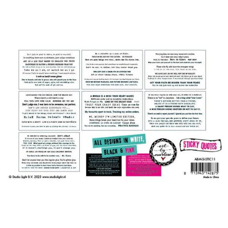 Art By Marlene Signature Collection Sticky Quotes (21sheets)