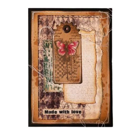 Studio Light Labels & Frames Grunge Paper Elements