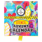 Art By Marlene Essentials Advent Calendar Stencil Addicts Only - Postage as per Actual