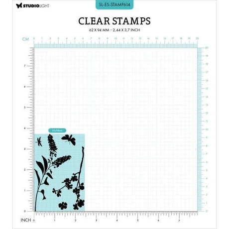 Studio Light Florals Essentials Clear Stamp