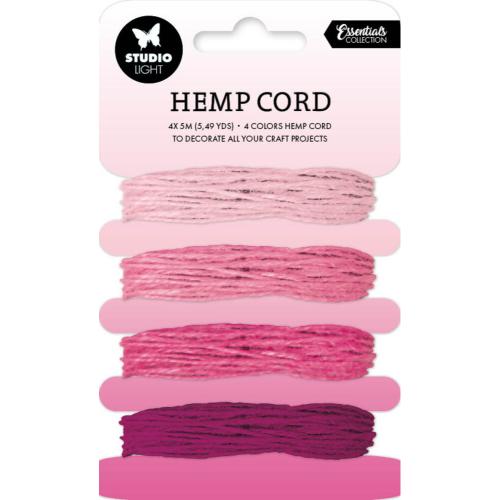 Studio Light Hemp Cord Shades Of Pink 4colors x 5m