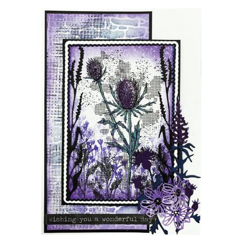 Studio Light Nature's Dream 2 Clear Stamp Grid Background (HE-ND-STAMP720)