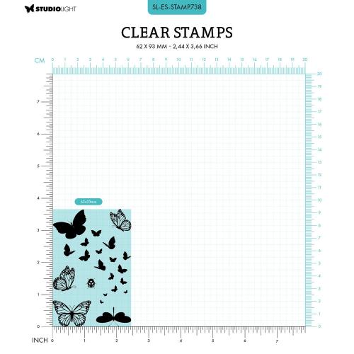 Studio Light Butterfly Essentials Clear Stamp (SL-ES-STAMP738)