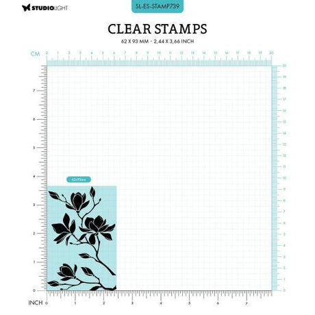 Studio Light Magnolia Essentials Clear Stamp (SL-ES-STAMP739)