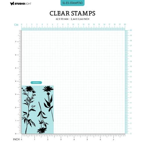 Studio Light Flowers Essentials Clear Stamp (SL-ES-STAMP743)