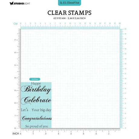 Studio Light Celebrate Essentials Clear Stamp (SL-ES-STAMP744)