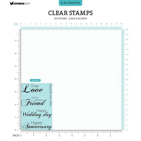 Studio Light True Love Essentials Clear Stamp (SL-ES-STAMP745)