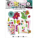 Art By Marlene Signature Collection Washi Sticker Sheets Colorful Elements (ABM-SI-WASH28)