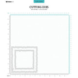 Studio Light Cutting Die Torn Edge Squares Essentials (SL-ES-CD914)