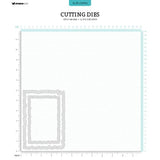 Studio Light Cutting Die Torn Edge Rectanges Essentials (SL-ES-CD916)