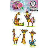 Art By Marlene Dazzling Giraffes Clear Stamp (ABM-26-STAMP920)