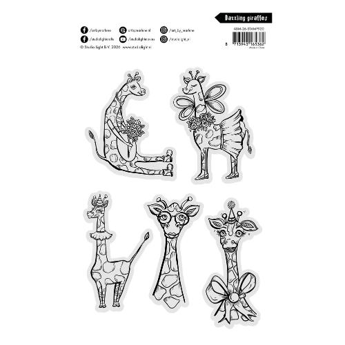Art By Marlene Dazzling Giraffes Clear Stamp (ABM-26-STAMP920)