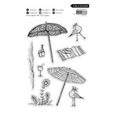 Art By Marlene A Day at the Beach Clear Stamp (ABM-26-STAMP921)