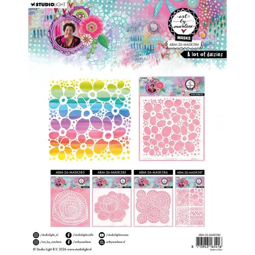 Art By Marlene A Lot of Daisies Mask (ABM-26-MASK384)