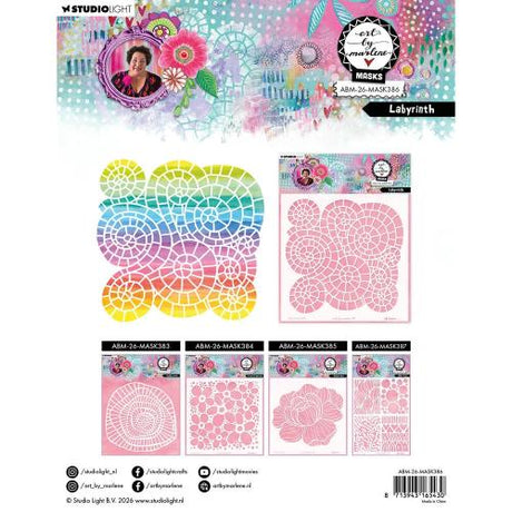 Art By Marlene Labyrinth Mask (ABM-26-MASK386)