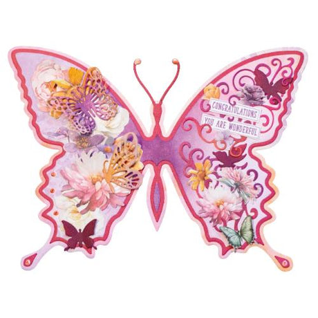 Studio Light Blooming Flowers Die-cut Designer Paper Pad (SL-ES-DCPP413)