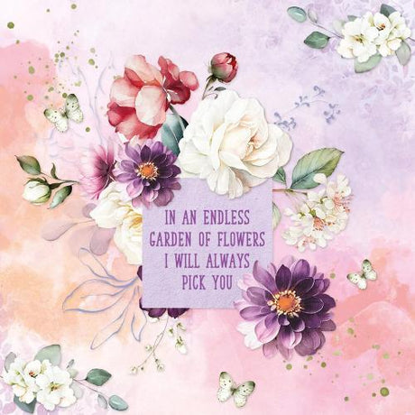 Studio Light Blooming Flowers Card Making Paper Pad (SL-ES-CMP25)