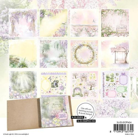 Studio Light Pastel Blossom Die-cut Designer Paper Pad (SL-ES-DCPP424)