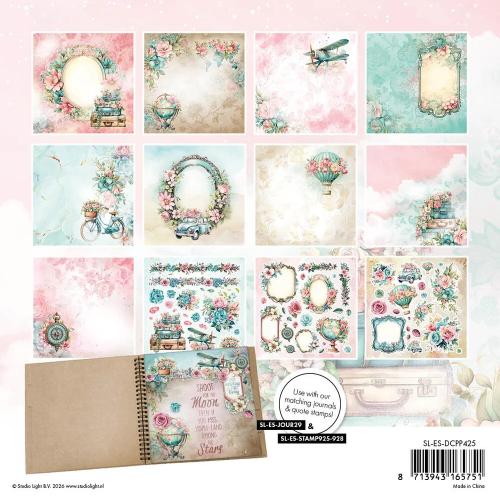 Studio Light Vintage Voyage Die-cut Designer Paper Pad (SL-ES-DCPP425)