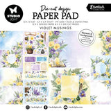 Studio Light Violet Musings Die-cut Designer Paper Pad (SL-ES-DCPP427)