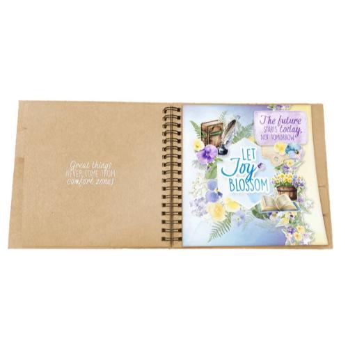 Studio Light Violet Musings Die-cut Designer Paper Pad (SL-ES-DCPP427)