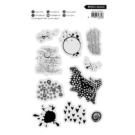 Art By Marlene Perfect Textures Clear Stamps (ABM-26-STAMP936)