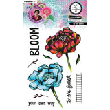 Art By Marlene In Full Bloom Clear Stamps (ABM-26-STAMP939)