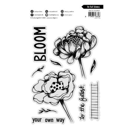 Art By Marlene In Full Bloom Clear Stamps (ABM-26-STAMP939)