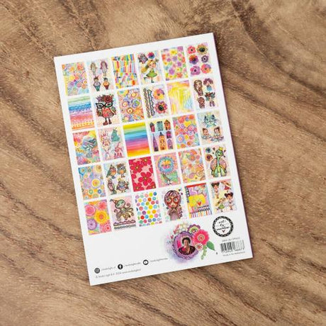 Art By Marlene Cut and Paste Block A5 Color-Happy (ABM-26-CPP452)